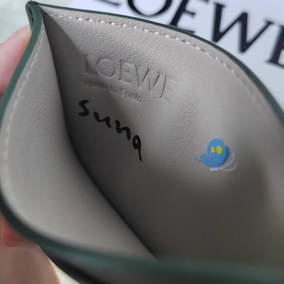 Loewe Suna Fujita Panda Card Holder - Picture 4 of 6